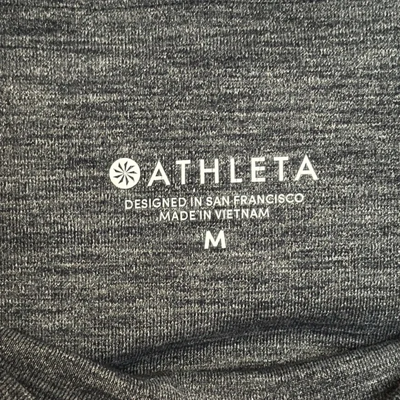 Athleta Women's Gray Excursion Hybrid Leggings Size Medium - Picture 2 of 6